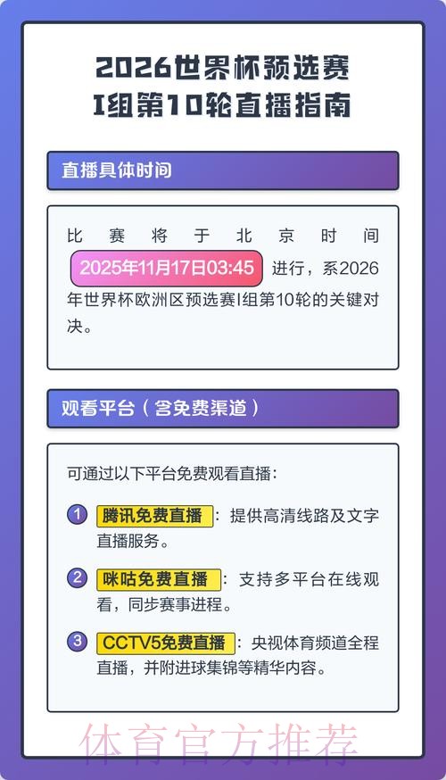 2026世界杯直播下载指南