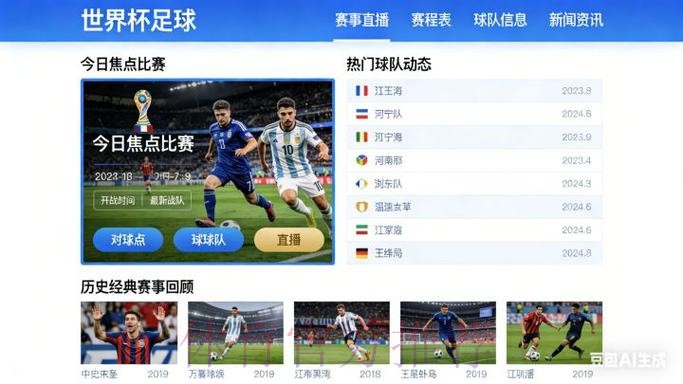 2026世界杯直播平台入口